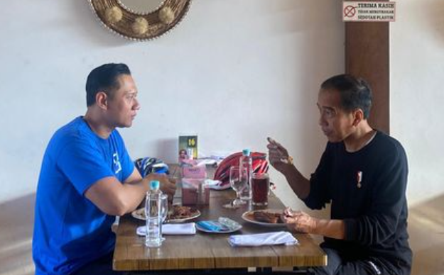 Pertemuan AHY Dengan Jokowi di Yogyakerta Bahas Pemilu