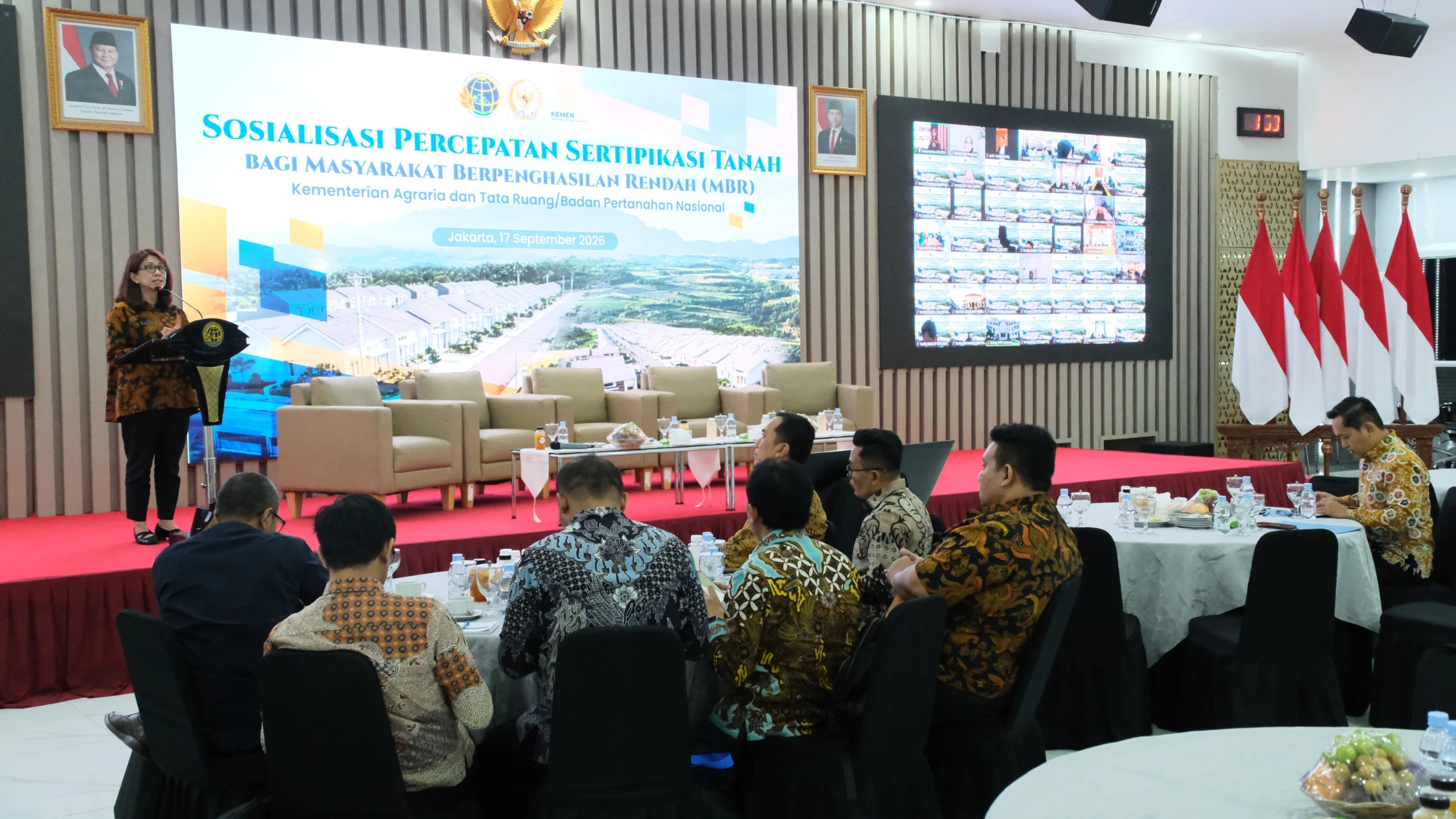 Gelar Sosialisasi Percepatan Sertipikasi Tanah bagi MBR, Kejar Target 3 Juta Bidang